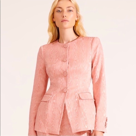 Veronica Beard Eris Jacket Blush Size 8 NEW - Picture 3 of 15